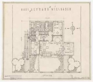 Haus Heymann, Wiesbaden: Grundriss