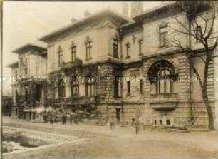 Das Schloss Cotroceni in dem die Unterzeichnung des Friedens mit Rumänien stattfand
