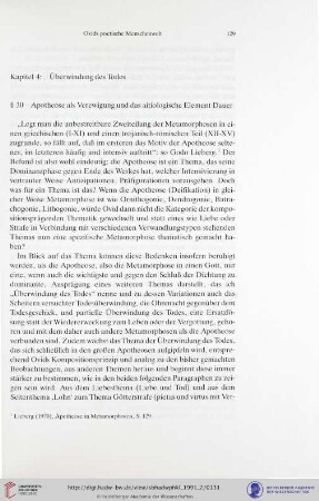 Kapitel 4: Überwindung des Todes