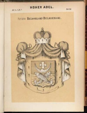 Taf. 39. Fürsten Beloselski - Beloserski.