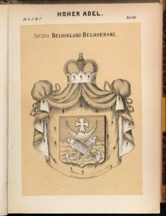 Taf. 39. Fürsten Beloselski - Beloserski.
