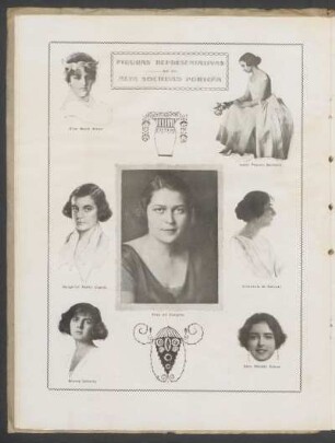 Figuras representativas de la alta sociedad porteña - [Ilustración]