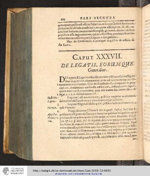 Pars Secunda. Caput XXXVII.
