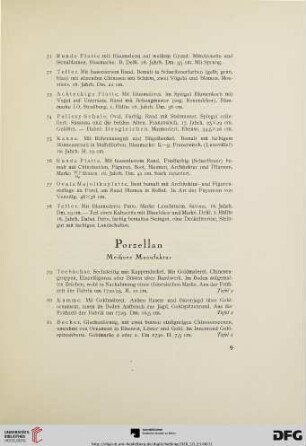 Porzellan Meißner Manufaktur (Nr. 79-181)