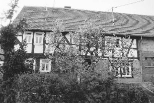 Wohnhaus, Fachwerk; Birstein, Hohlstraße 2, Hohlstraße