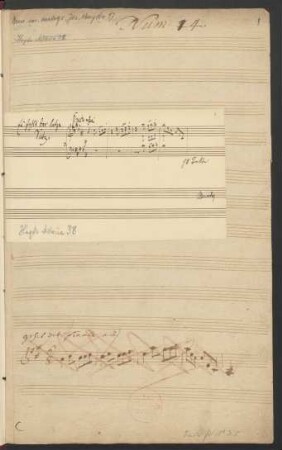 Sinfonien. Auszüge; orch; A-Dur; Hob I:28