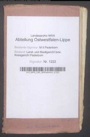 Erblasser: Beckmann, Adolf; Erblasser: Beckmann, geb. Dohmann: