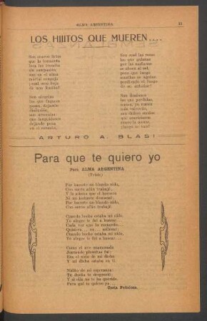 Los hijitos que mueren.... : [Poesía]
