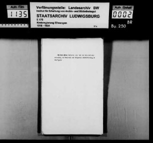 Oberamtsdiener, Hausmeister und Hausverwalter beim Oberamt Gmünd