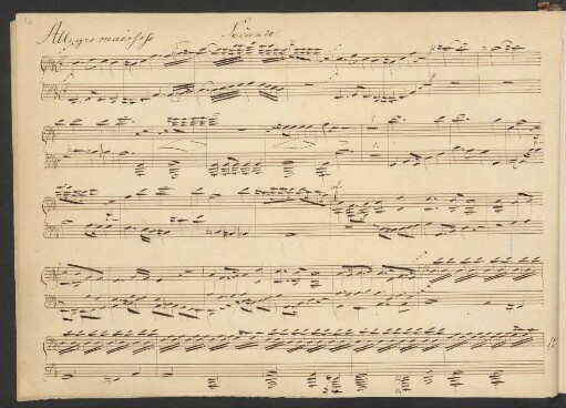 Quartette. Arr; pf (4hands); d-Moll