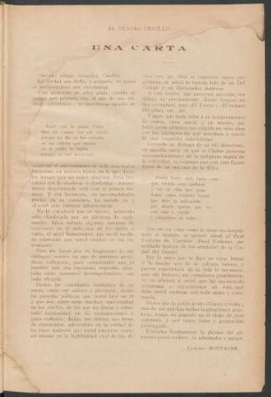 Una carta