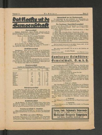 Hamburger Heimstätten-Gemeinschaft, G.m.b.H.