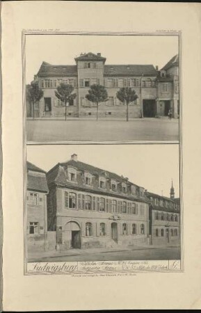 G. Wilhelm Strasse 25.; Stuttgarter Strasse No. 50-52.