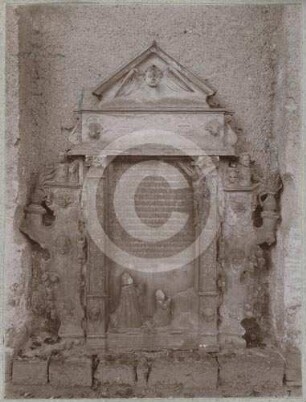 Epitaph auf dem Friedhof Bunzlau
