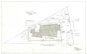Gsaenger, Gustav; Ingolstadt (Bayern); Ev. Kirche St. Markus - Freianlage (Lageplan)
