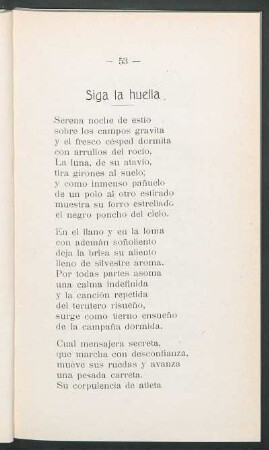 Siga la huella