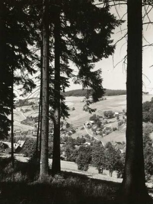 Breitenbrunn-Rittersgrün. Ortsteilansicht
