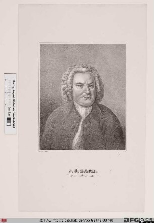 Bildnis Johann Sebastian Bach