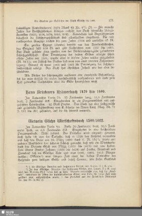 Victorin Glichs Wirtschaftsbuch 1599/1602