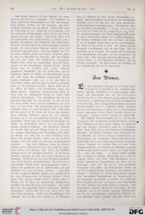 4: Aus Weimar