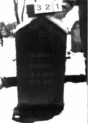 Grabstein 321