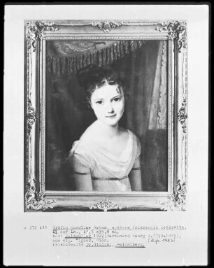 Gräfin Karoline Wrbna, spätere Prinzessin Lobkowitz