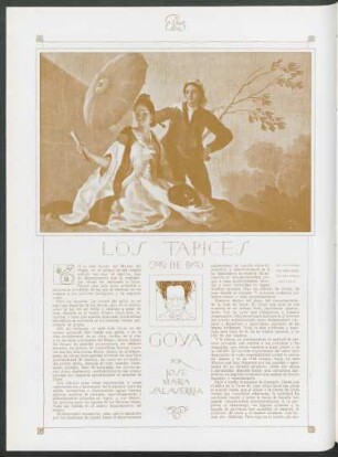Los tapices de Goya