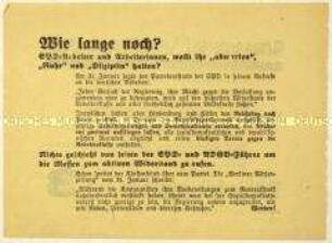 Aufruf der KPD zur Reichstagswahl 1933