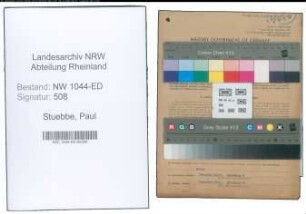 Entnazifizierung Paul Stuebbe , geb. 05.11.1899 (Landwirt)