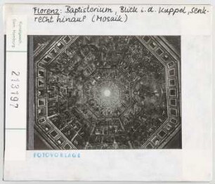 Florenz: Baptisterium, Blick in die Kuppel