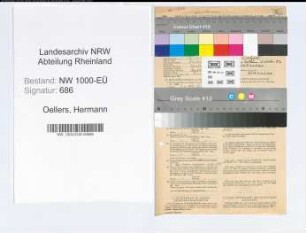 Entnazifizierung Hermann Oellers, geb. 28.01.1894 (Buchhalter)