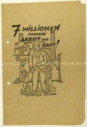 Aufruf der KPD zur preußischen Landtagswahl und zur Reichspräsidentenwahl 1932