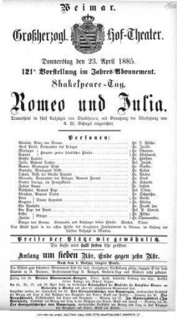 Romeo und Julia