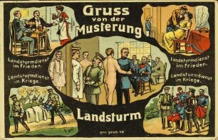 Gruss von der Musterung - Landsturm