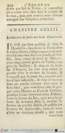 Chapitre CXXXII