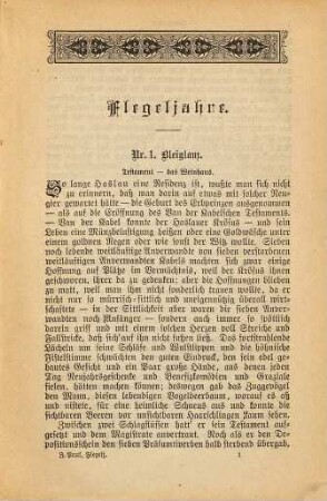 Flegeljahre : Eine Biographie