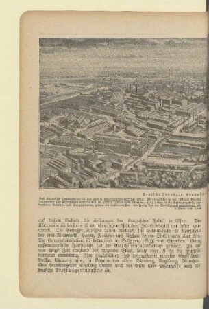 Deutsche Industrie. Kruppsche Gußstahlfabrik in Essen