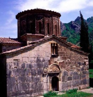 Trikala. Panagia tis Portas, 13. u. 14. Jh. Überkuppelter Narthex im Westen, Ende 14. Jh.