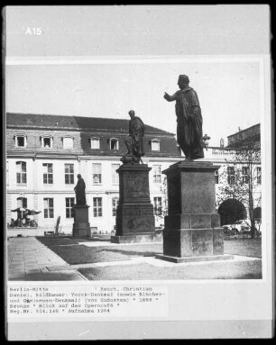 Yorck-Denkmal (sowie Blücher- und Gneisenau-Denkmal)