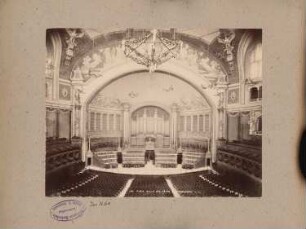 Trocadéro, Paris: Salle des Fêtes, Innenansicht