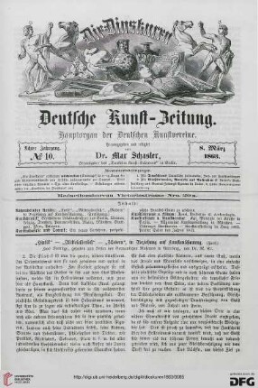 Nr. 10 (8. März 1863)