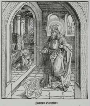 Der heilige Rumbold von Mechelen