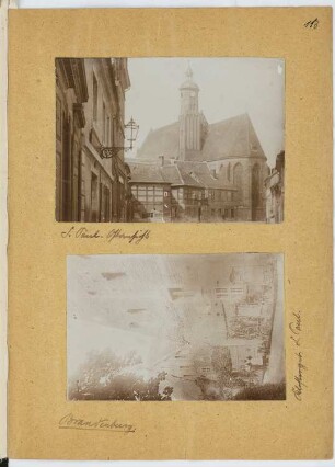 Paulikirche, Brandenburg/Havel: Ansichten (aus: Skizzen- und Fotoalbum 12)