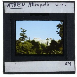 Athen, Akropolis : von unten