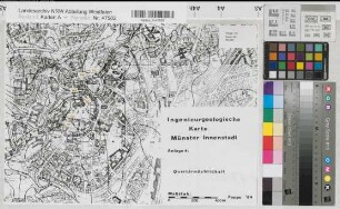 Münster, Ingenieurgeologische Karte Münster-Innenstadt, Anlage 4: Quartärmächtigkeit (Anlage 3.4)