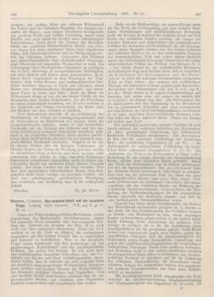 449-453 [Rezension] Rössler, Constantin, Das deutsche Reich und die kirchliche Frage