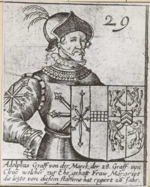 Adolf I. (1334 - 1394), Graf von Kleve