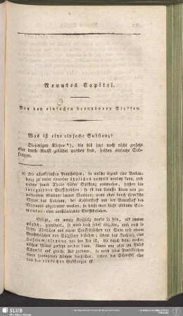 Neuntes Capitel. Von den einfachen brennbaren Stoffen