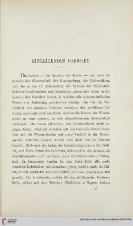 Einleitendes Vorwort