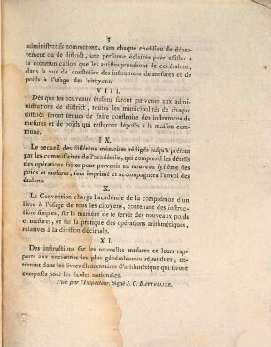 Decret de la Convention Nationale, 1310. 1793